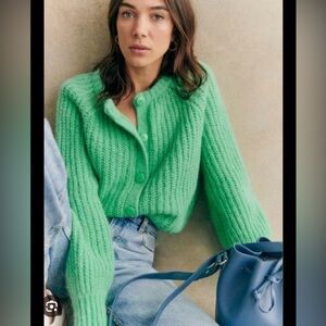 NWT XL Sezane Emile Cardigan